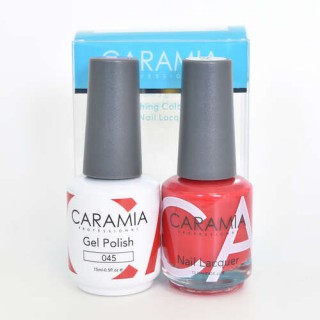 #045 Caramia Gel Polish & Nail Lacquer 0.5oz